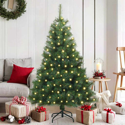 Kunstkerstboom Met 150 Led Met Standaard Pe En Pvc
