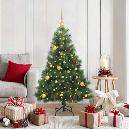 Kunstkerstboom Met 150 Led Met Standaard Pe En Pvc