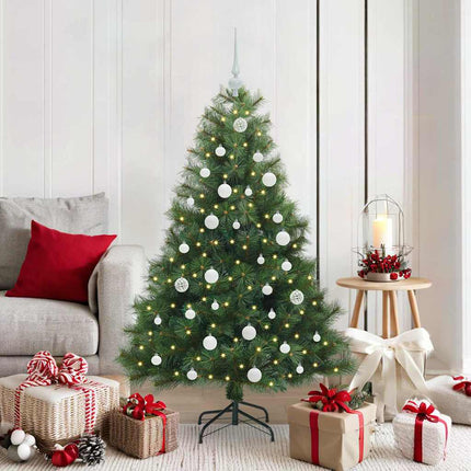 Kunstkerstboom Met 150 Led Met Standaard Pe En Pvc