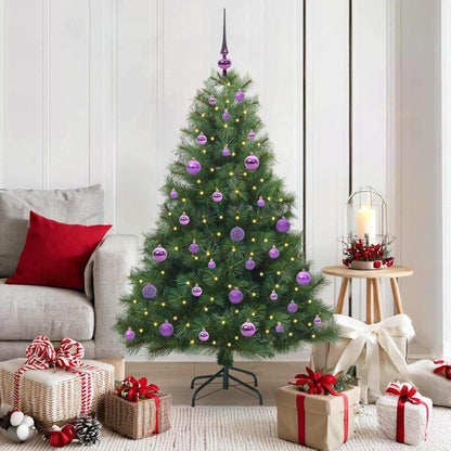 Kunstkerstboom Met 150 Led Met Standaard Pe En Pvc