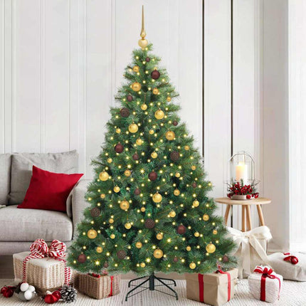 Kunstkerstboom Met 150 Led Met Standaard Pe En Pvc