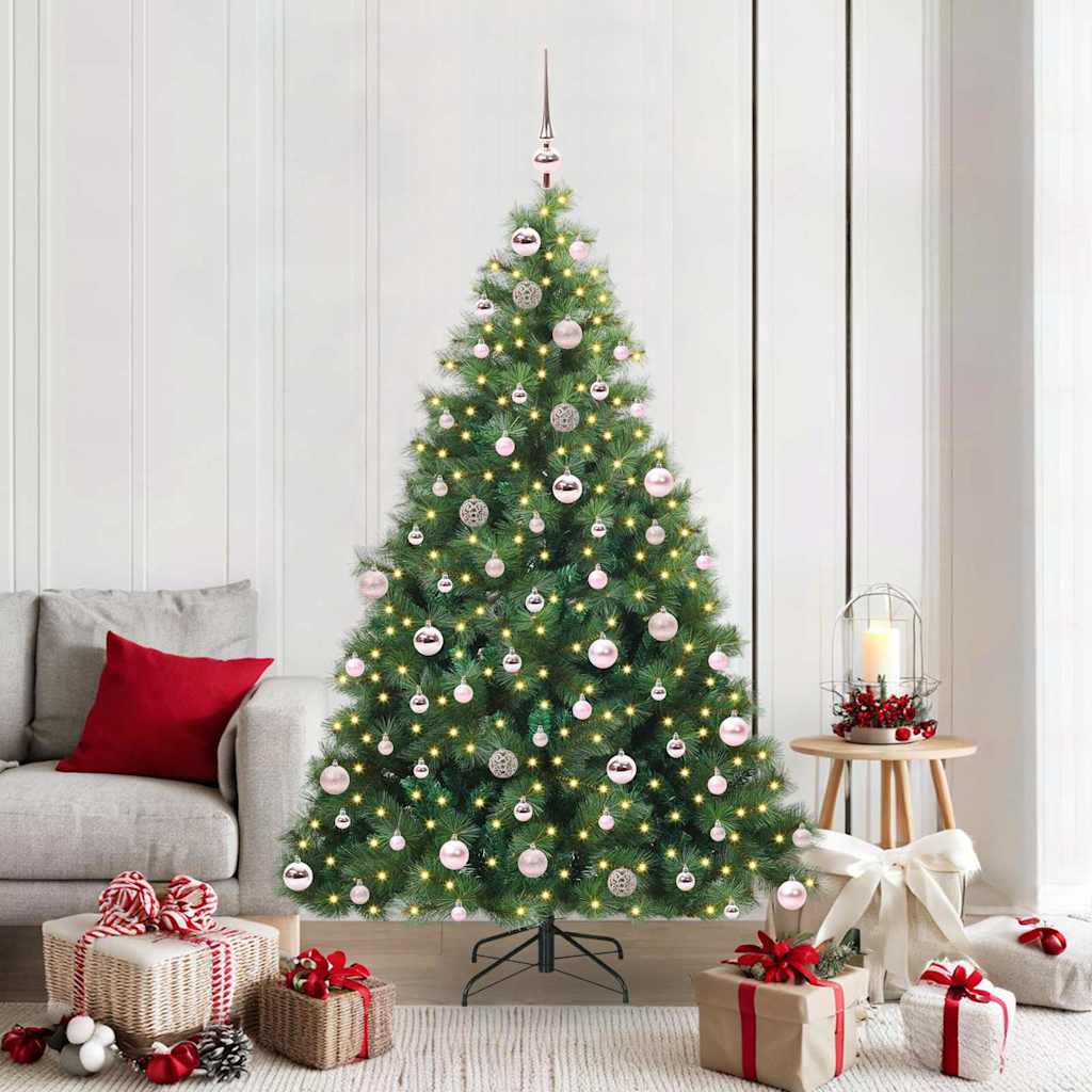 Kunstkerstboom Met 150 Led Met Standaard Pe En Pvc