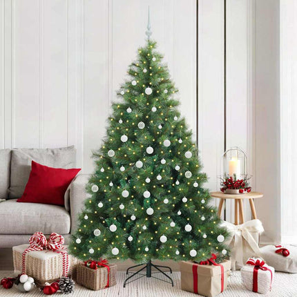 Kunstkerstboom Met 150 Led Met Standaard Pe En Pvc