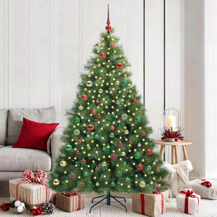 Kunstkerstboom Met 150 Led Met Standaard Pe En Pvc