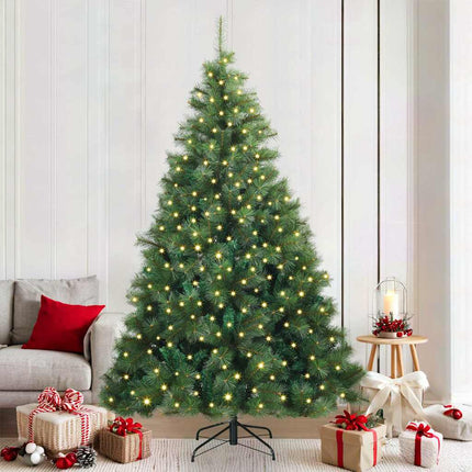 Kunstkerstboom Met 150 Led Met Standaard Pe En Pvc