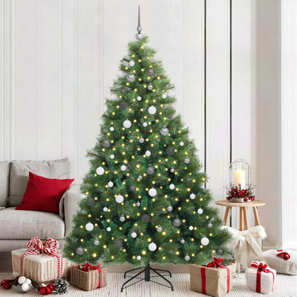 Kunstkerstboom Met 150 Led Met Standaard Pe En Pvc
