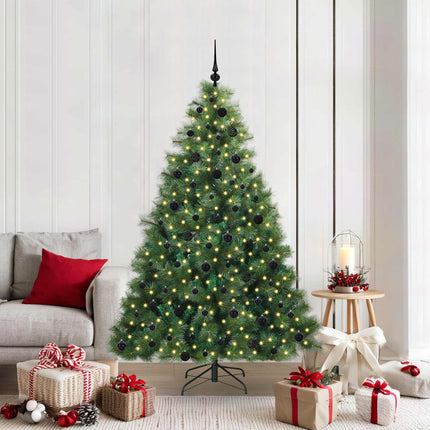 Kunstkerstboom Met 150 Led Met Standaard Pe En Pvc