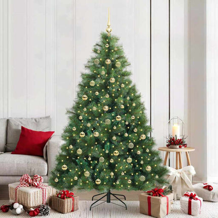 Kunstkerstboom Met 150 Led Met Standaard Pe En Pvc