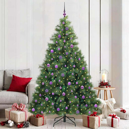 Kunstkerstboom Met 150 Led Met Standaard Pe En Pvc