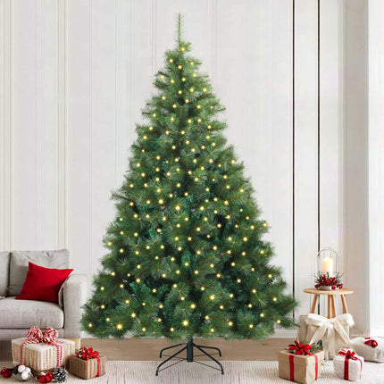 Kunstkerstboom Met 150 Led Met Standaard Pe En Pvc