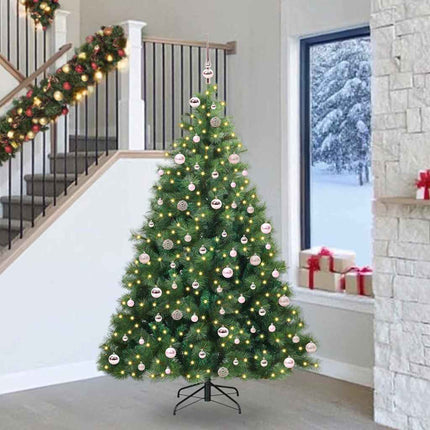 Kunstkerstboom Met 150 Led Met Standaard Pe En Pvc