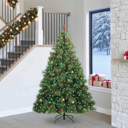 Kunstkerstboom Met 150 Led Met Standaard Pe En Pvc