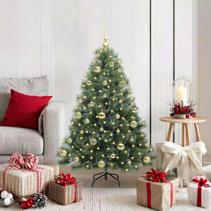 Kunstkerstboom Met 150 Led Met Standaard Pe En Pvc