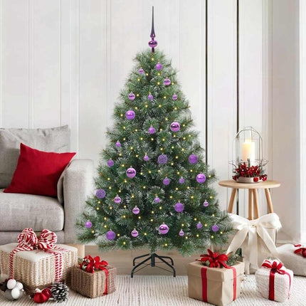 Kunstkerstboom Met 150 Led Met Standaard Pe En Pvc