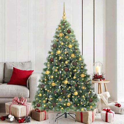 Kunstkerstboom Met 150 Led Met Standaard Pe En Pvc