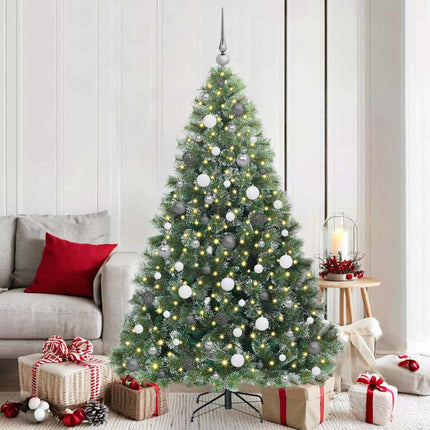 Kunstkerstboom Met 150 Led Met Standaard Pe En Pvc