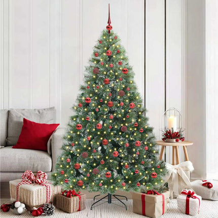 Kunstkerstboom Met 150 Led Met Standaard Pe En Pvc