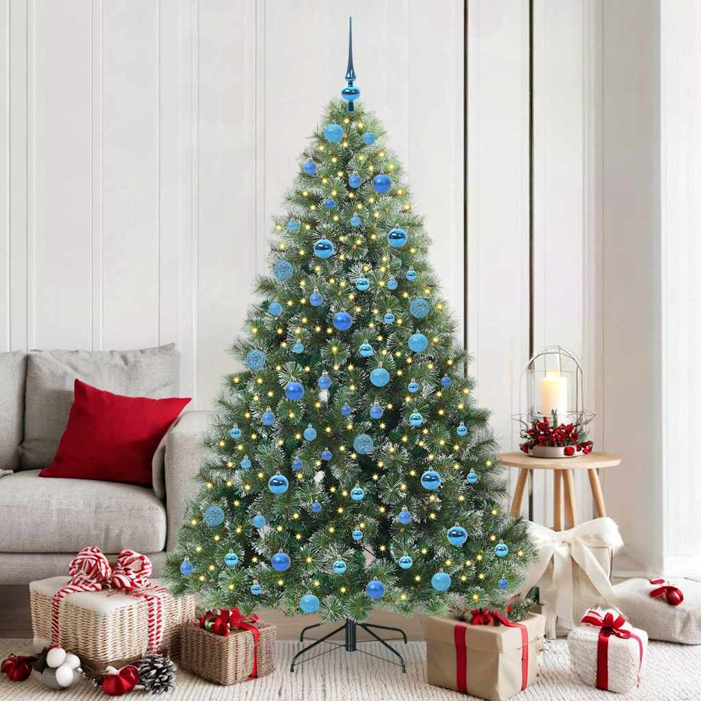 Kunstkerstboom Met 150 Led Met Standaard Pe En Pvc