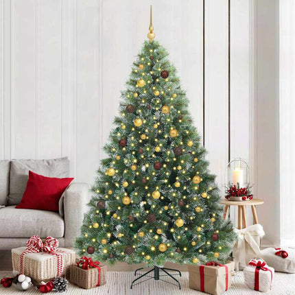 Kunstkerstboom Met 150 Led Met Standaard Pe En Pvc