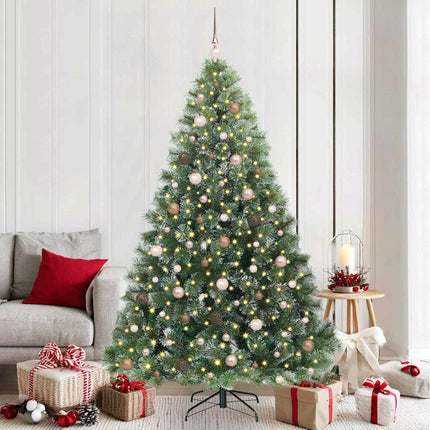 Kunstkerstboom Met 150 Led Met Standaard Pe En Pvc