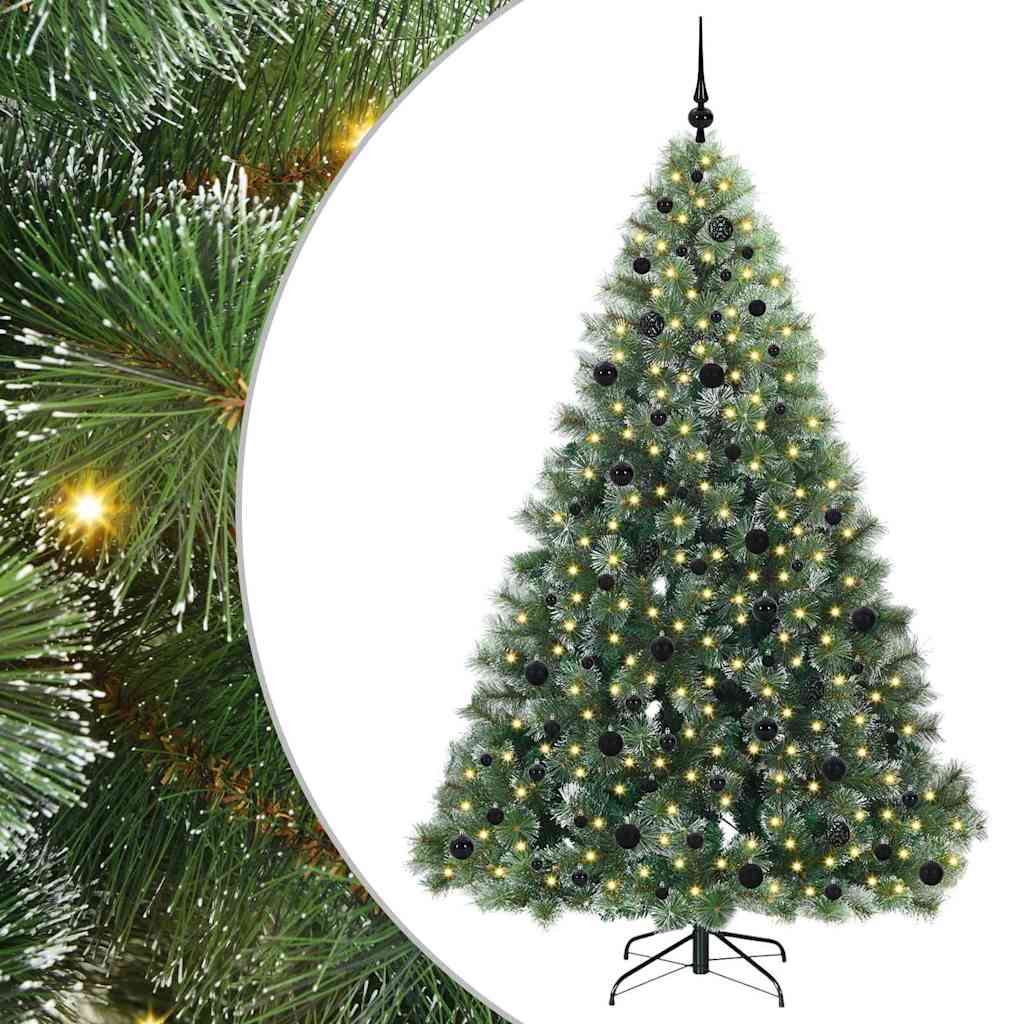 Kunstkerstboom Met 150 Led Met Standaard Pe En Pvc