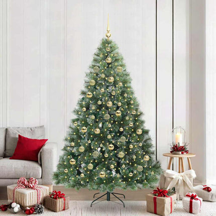 Kunstkerstboom Met 150 Led Met Standaard Pe En Pvc
