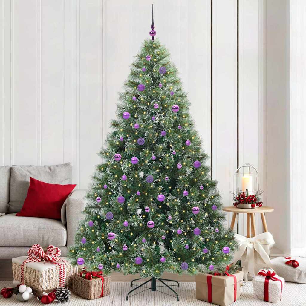 Kunstkerstboom Met 150 Led Met Standaard Pe En Pvc