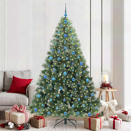 Kunstkerstboom Met 150 Led Met Standaard Pe En Pvc