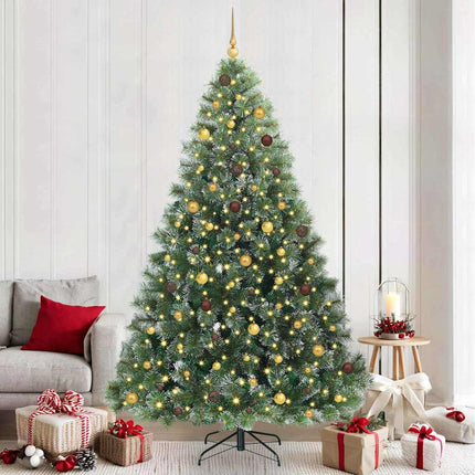 Kunstkerstboom Met 150 Led Met Standaard Pe En Pvc