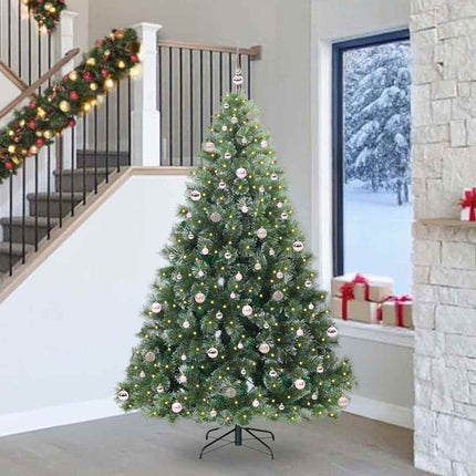 Kunstkerstboom Met 150 Led Met Standaard Pe En Pvc