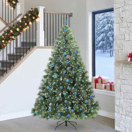 Kunstkerstboom Met 150 Led Met Standaard Pe En Pvc