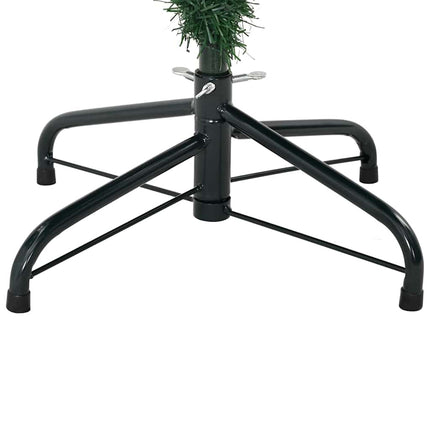 Kunstkerstboom Groen Pvc, Pe En Staal