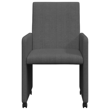 Eetkamerstoelen Met Wieltjes 2 Pcs 57 X 66 X 94 Cm