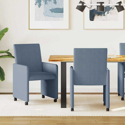 Eetkamerstoelen Met Wieltjes 2 Pcs 57 X 66 X 94 Cm