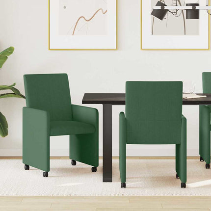 Eetkamerstoelen Met Wieltjes 2 Pcs 57 X 66 X 94 Cm