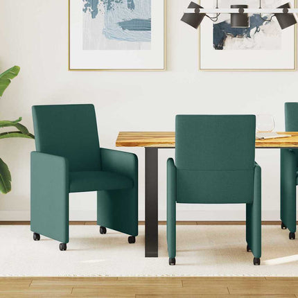 Eetkamerstoelen Met Wieltjes 2 Pcs 57 X 66 X 94 Cm