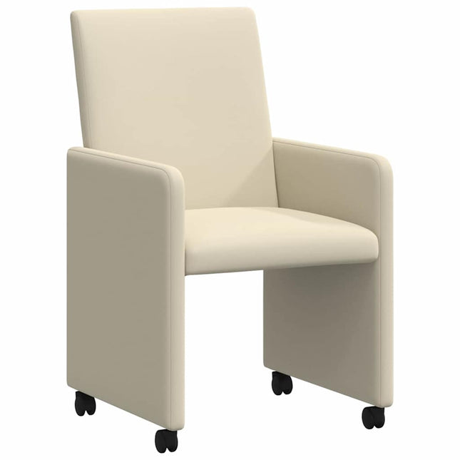 Eetkamerstoelen Met Wieltjes 2 Pcs 57 X 66 X 94 Cm