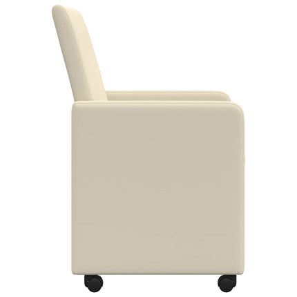 Eetkamerstoelen Met Wieltjes 2 Pcs 57 X 66 X 94 Cm