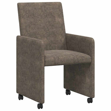 Eetkamerstoelen Met Wieltjes 2 Pcs 57 X 66 X 94 Cm