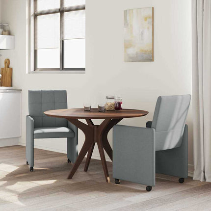 Eetkamerstoelen Met Wieltjes 2 Pcs 58 X 65 X 94 Cm