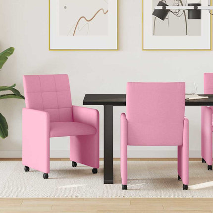 Eetkamerstoelen Met Wieltjes 2 Pcs 58 X 65 X 94 Cm