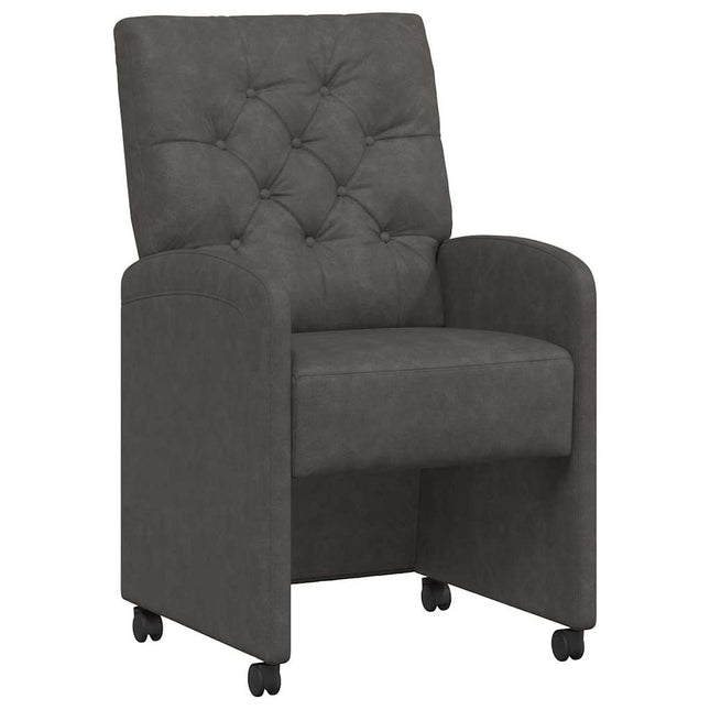 Eetkamerstoelen Met Wieltjes 2 Pcs 58 X 67 X 97 Cm