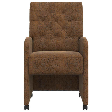 Eetkamerstoelen Met Wieltjes 2 Pcs 58 X 67 X 97 Cm