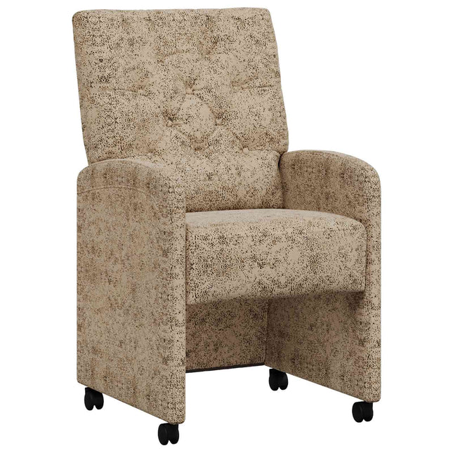 Eetkamerstoelen Met Wieltjes 2 Pcs 58 X 67 X 97 Cm