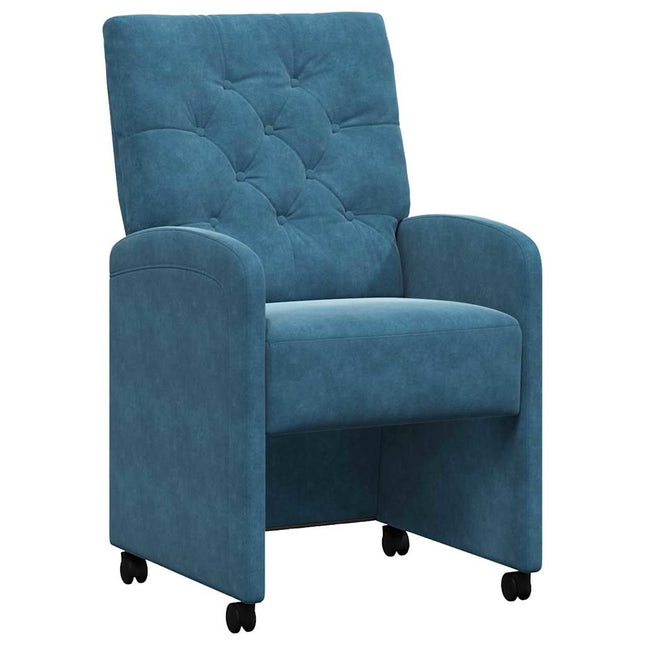 Eetkamerstoelen Met Wieltjes 2 Pcs 58 X 67 X 97 Cm