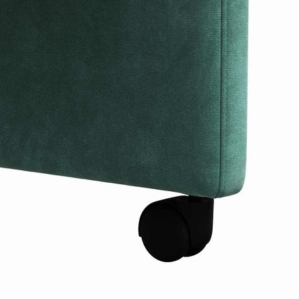 Eetkamerstoelen Met Wieltjes 2 Pcs 58 X 65 X 98 Cm