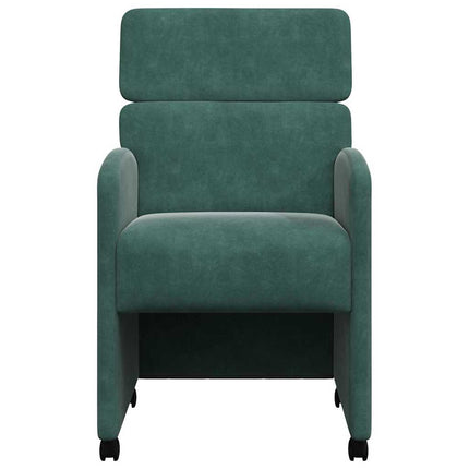 Eetkamerstoelen Met Wieltjes 2 Pcs 58 X 65 X 98 Cm