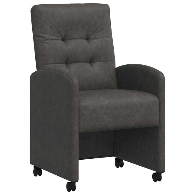 Eetkamerstoelen Met Wieltjes 2 Pcs 58 X 67 X 97 Cm