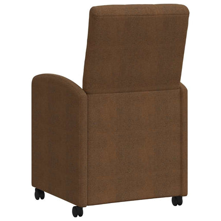 Eetkamerstoelen Met Wieltjes 2 Pcs 58 X 67 X 97 Cm