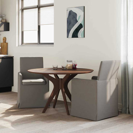 Eettafelstoelen 2 Pcs 57 X 67 X 95 Cm Linnen